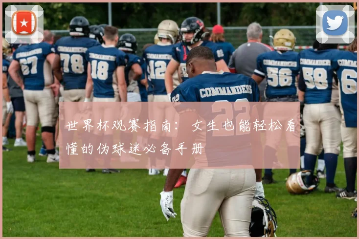世界杯观赛指南：女生也能轻松看懂的伪球迷必备手册